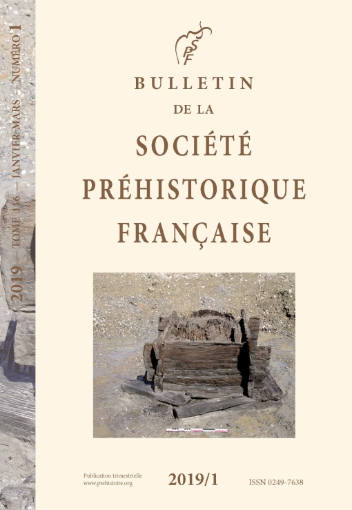 Bulletin de la Société préhistorique française 2019
