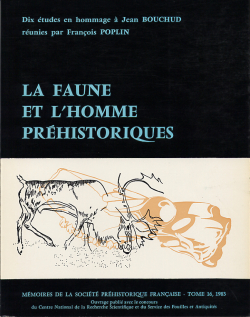 M16 - (1983) La faune et l’homme préhistoriques, dix études en hommage à J. Bouchud - F. POPLIN