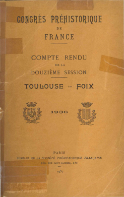 C12PDF CPF12 - Toulouse - Foix (1936)