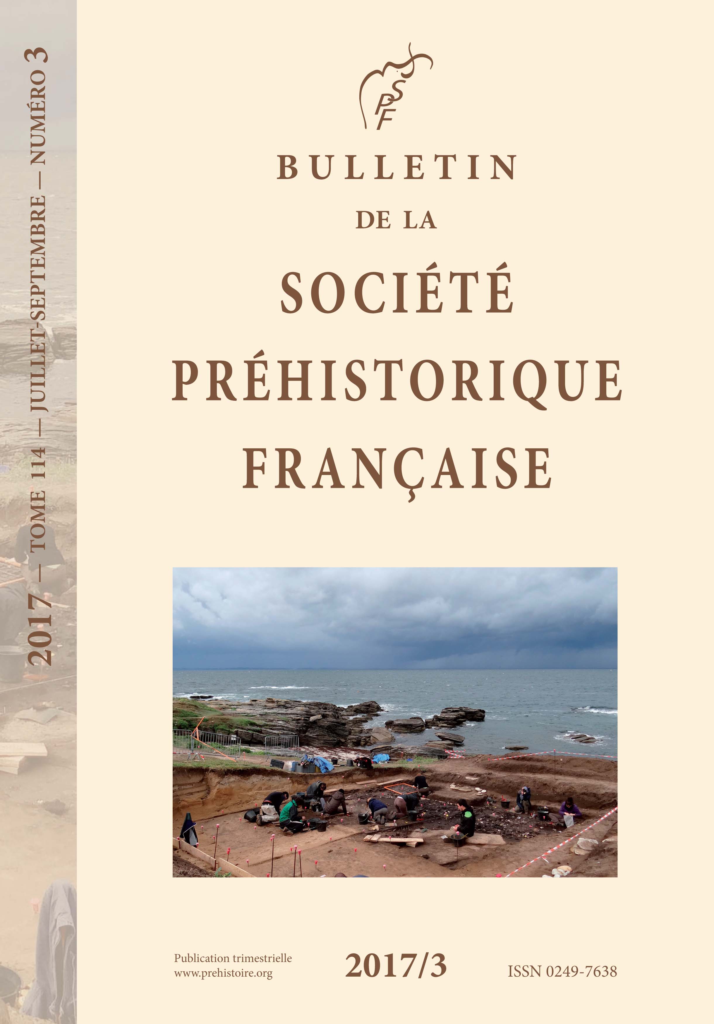 BULLETIN DE LA SOCIETE PREHISTORIQUE FRANCAISE