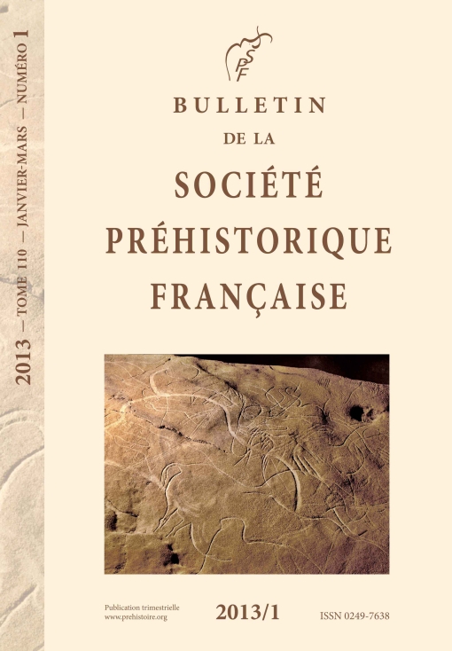 19-2013, tome 110, 4, p. 605-621 - J.-R. LADUREE, R. PIGEAUD et J.-P. BETTON -  Du Palolithique au palographique : tude des graffiti modernes dans la grotte Margot (Thorign-en-Charnie, Mayenne)