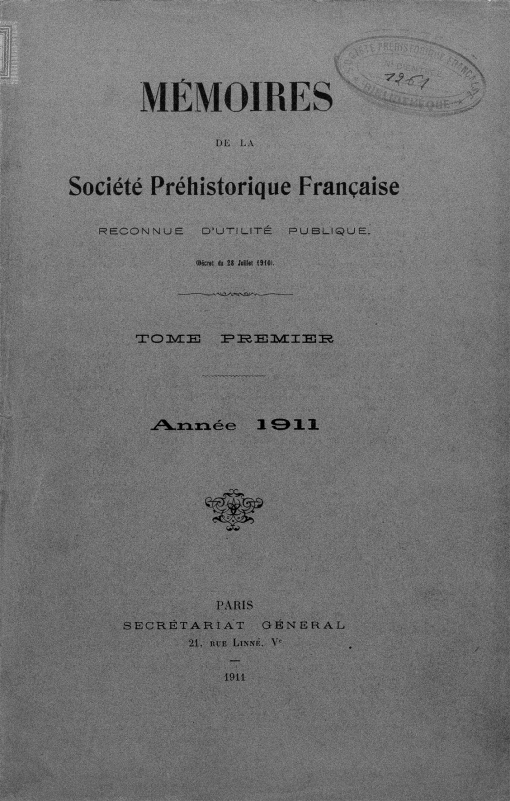 M01PDF - (1911) Tome premier