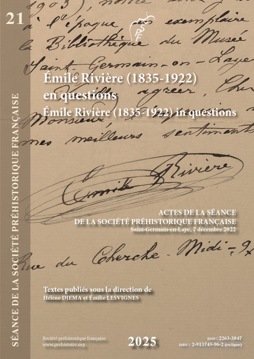 [Accs libre] S21 (2025) - MILE RIVIRE (1835-1922) EN QUESTIONS