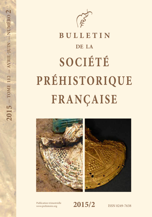 07-2015, tome 112, 2, 2015, p. 269-316 - J.-Y. TINEVEZ, G. HAMON, G. QUERRE, G. MARCHAND, Y. PAILLER, J.-R. DARBOUX, K. DONNART, N. MARCOUX, F. PUSTOC - Les vestiges dhabitat  du Nolithique ancien de Quimper, Kervouyec (Finistre)