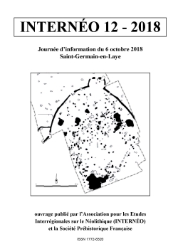 InterNo 12PDF - Actes de la journe d'information du 6 octobre 2018