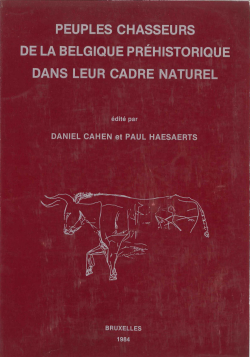 C22V1PDF CPF22V1 - Lille-Mons (1984) - Peuples chasseurs de la Belgique prhistorique  dans leur cadre naturel Daniel Cahen et Paul Haesaerts (dir.)