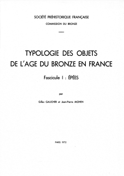 TB1PDF - Typologies des objets de l'ge du Bronze en France    FASCICULE 1 pes Gilles Gaucher et Jean-Pierre Mohen