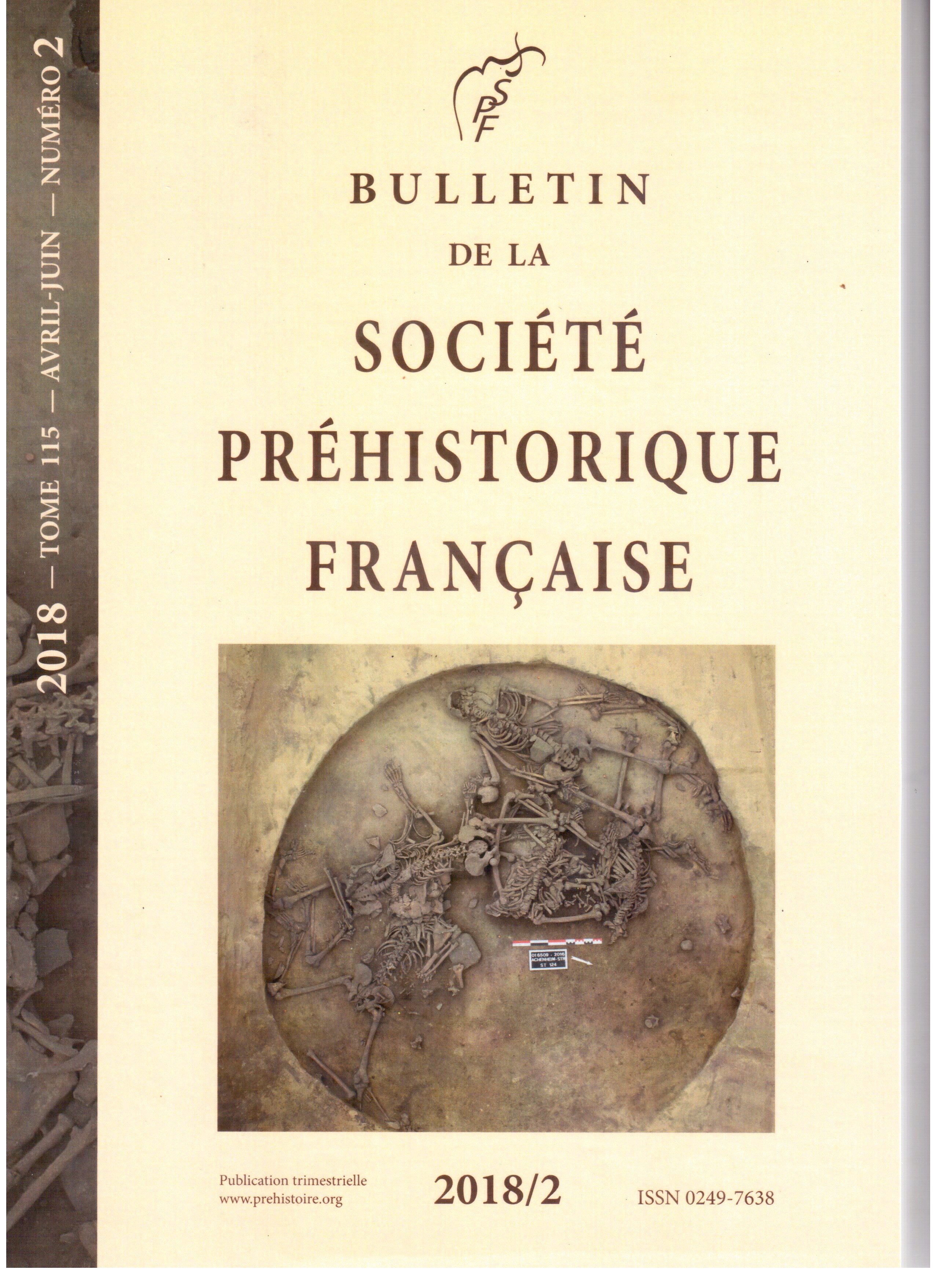 Version Papier Bspf 18 2 Societe Prehistorique Francaise