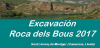 Excavacin del yacimiento de Paleoltico medio de la Roca dels Bous