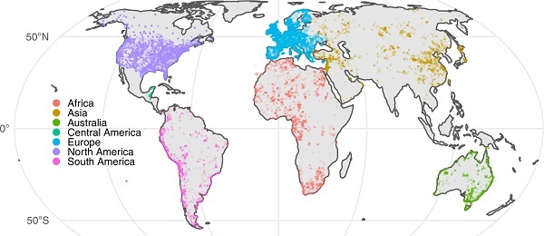 The PEOPLE 3000 Radiocarbon Database (p3k14c)